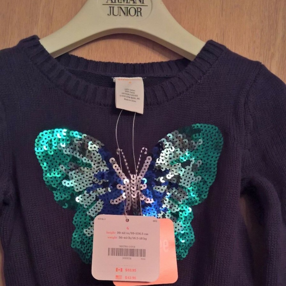 NEW Gymboree Girl Sweater Dress Size 4